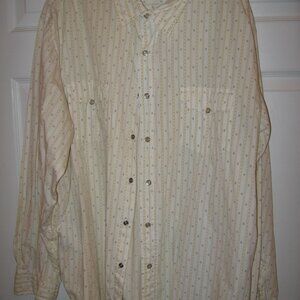 Industrial Exchange Western Shirt w/ Faux Pearl Snaps Men's XL